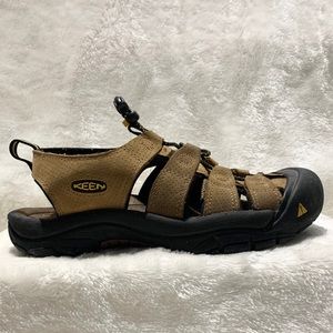 Womens KEEN Newport Leather Hiking Trail Sandals 8